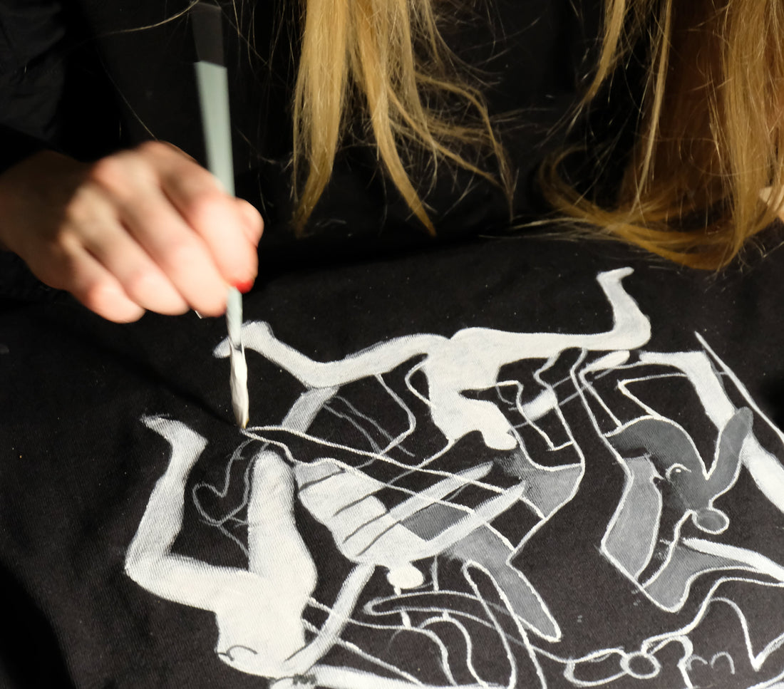 An Artist's Guide to Hand-Painting Clothes