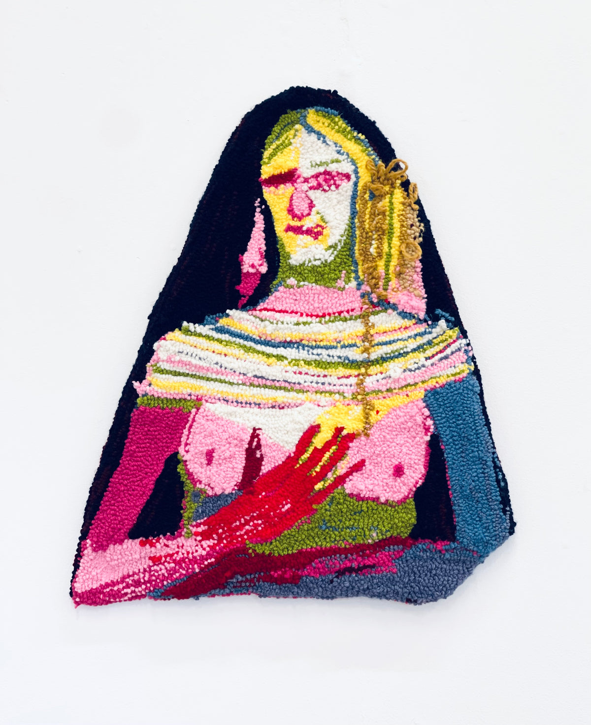 Cornelia, an original hand-tufted tapestry by Julia Kiryanova