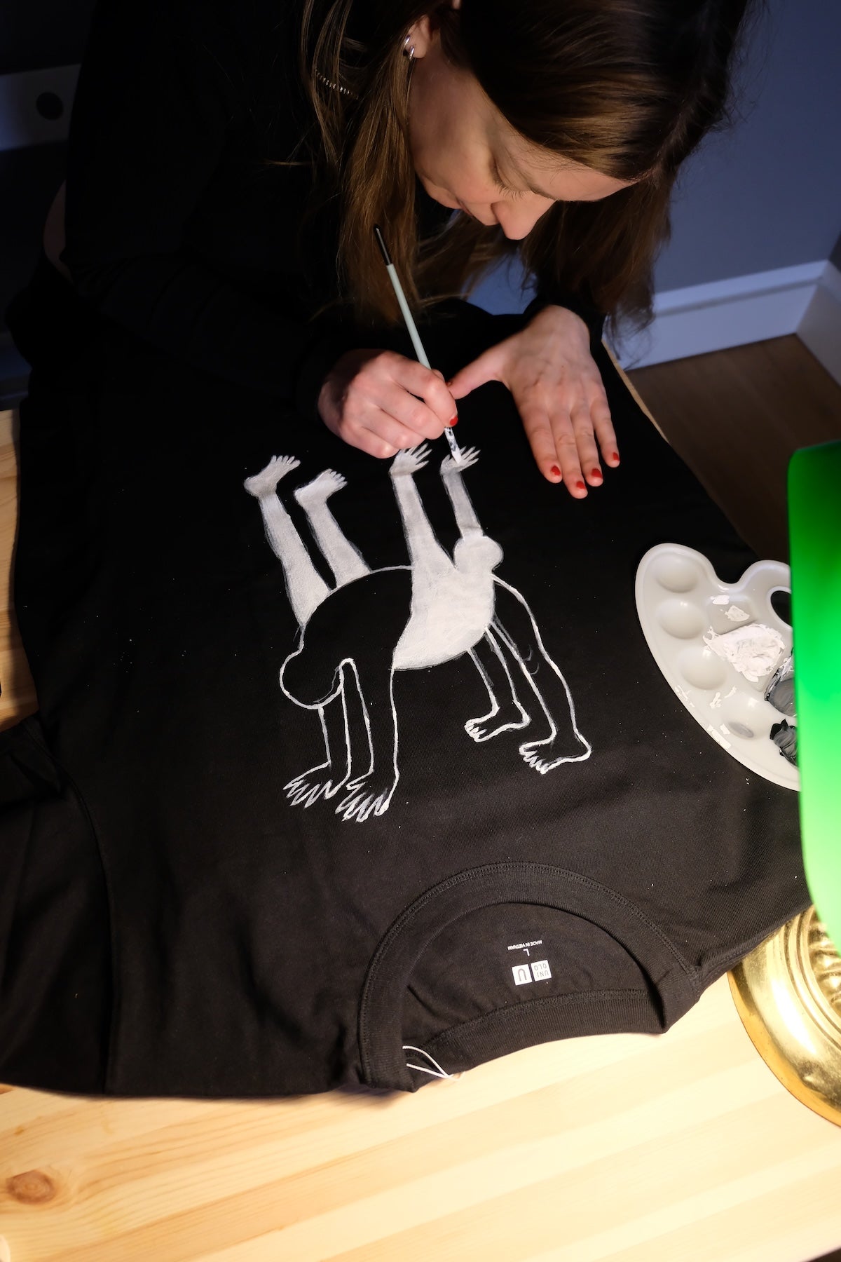T-shirt (hand-painted)