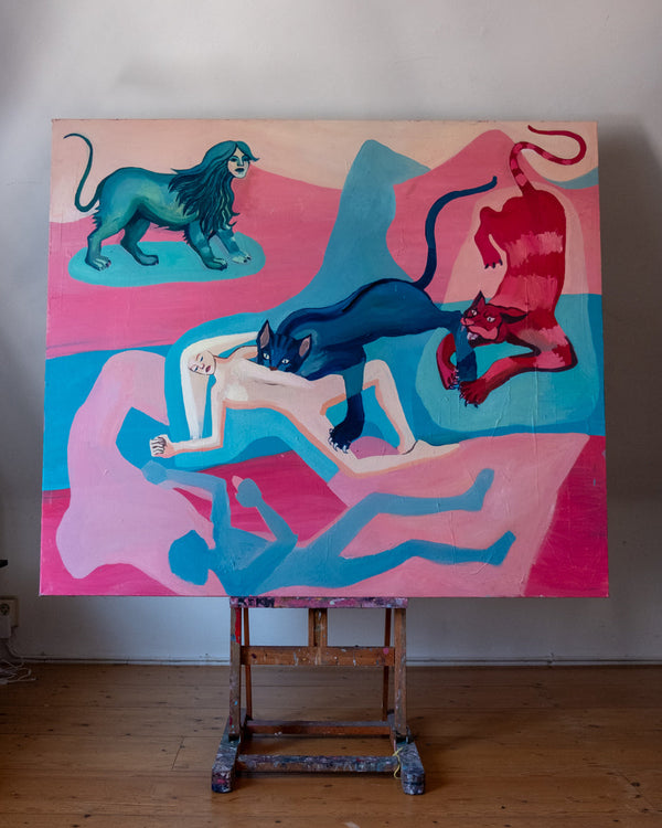 Feel Once More, oil on canvas by Studio Juuls