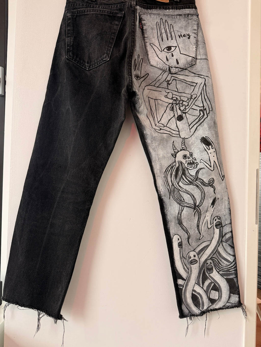 Levi's 505 (hand-painted)