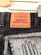 Levi's 505 (hand-painted)