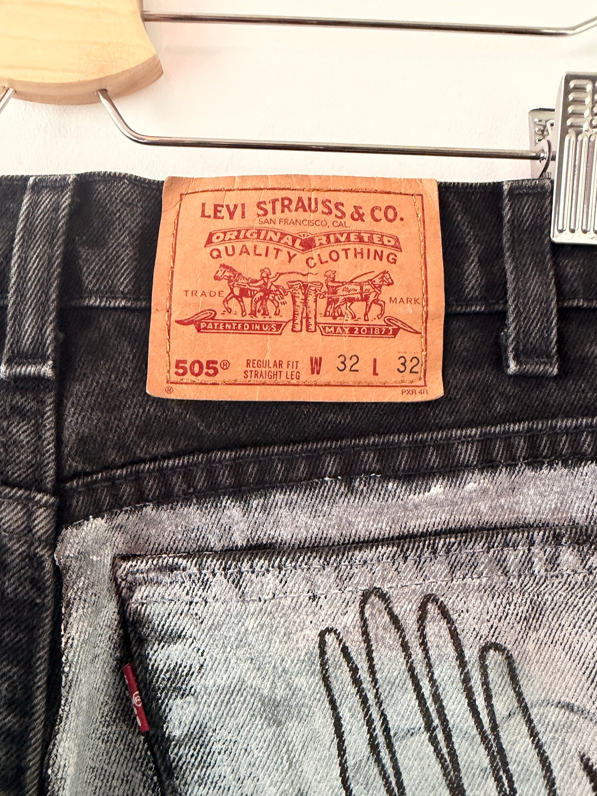 Levi's 505 (hand-painted)