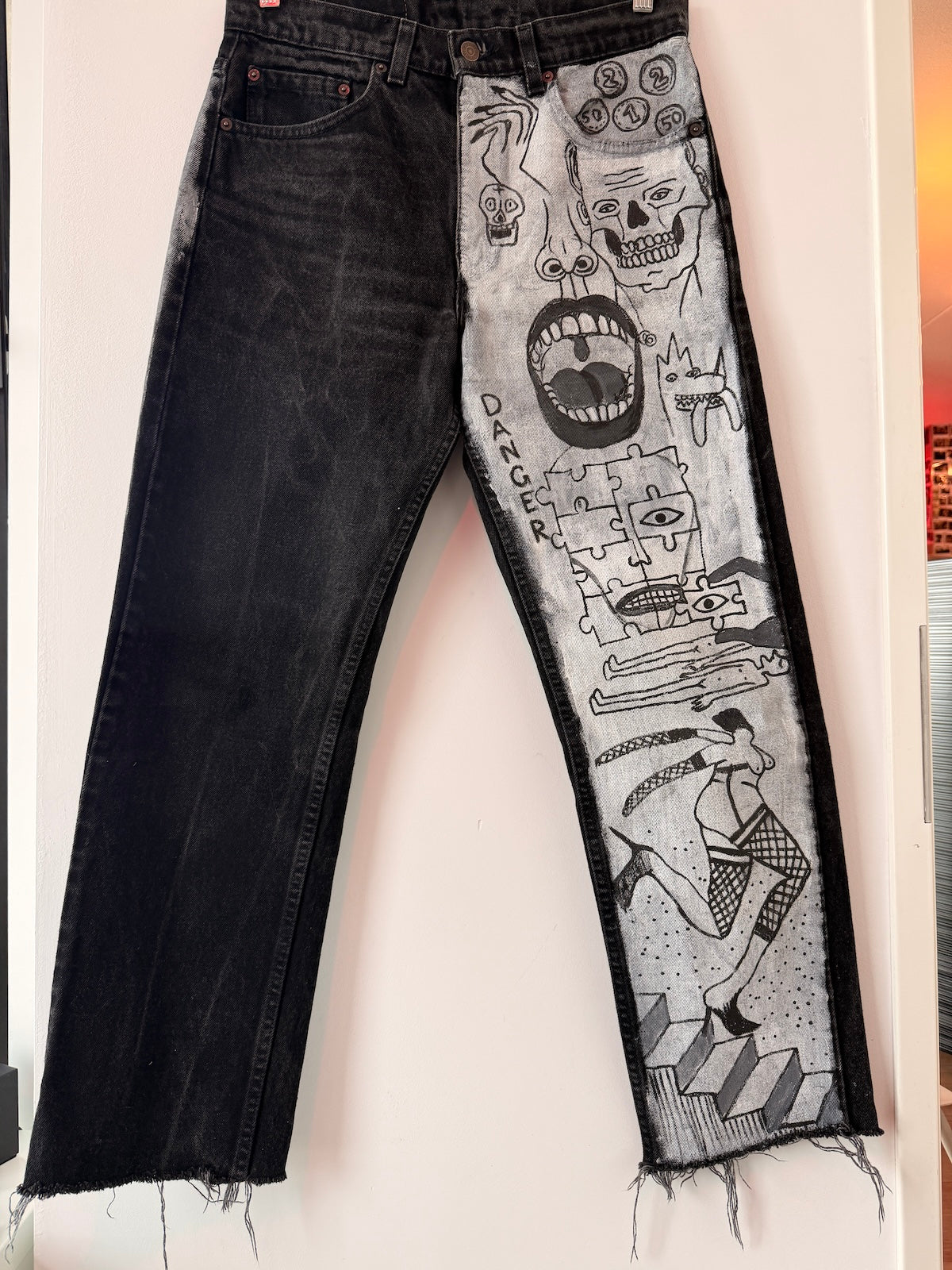 Levi's 505 (hand-painted)