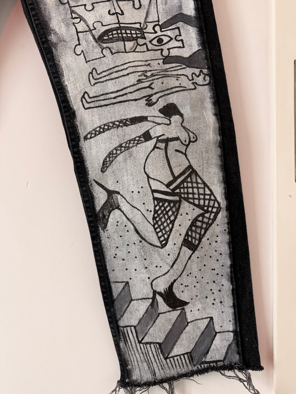 Levi's 505 (hand-painted)