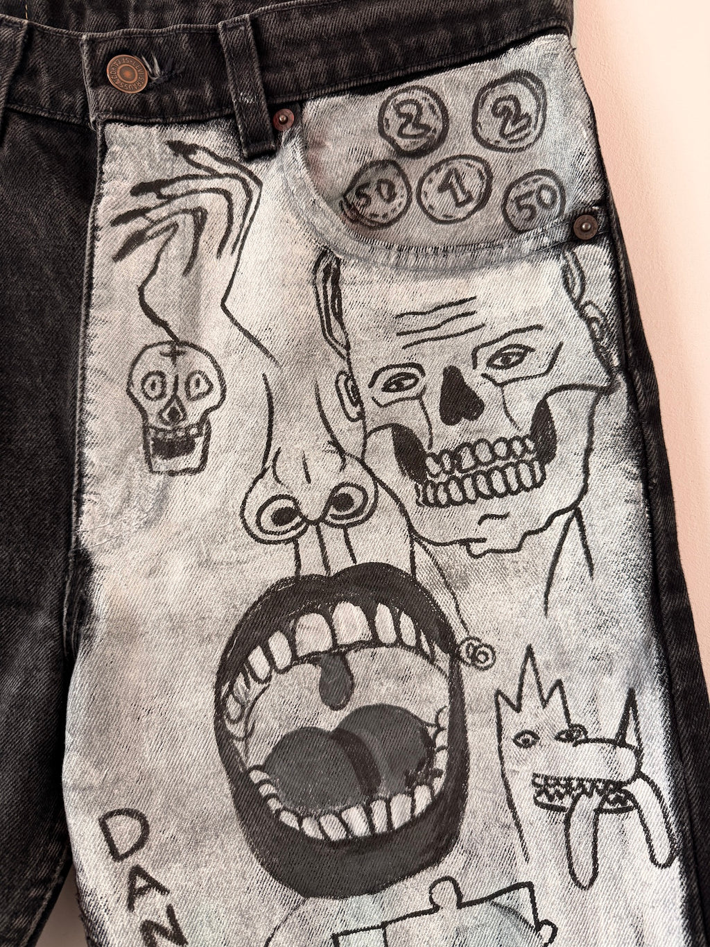 Levi's 505 (hand-painted)