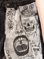 Levi's 505 (hand-painted)