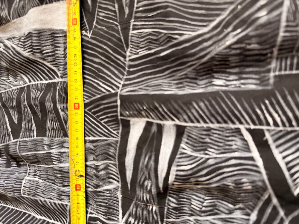 Hand-painted deconstructed dress