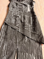 Hand-painted deconstructed dress