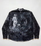 Linen shirt (hand-painted)