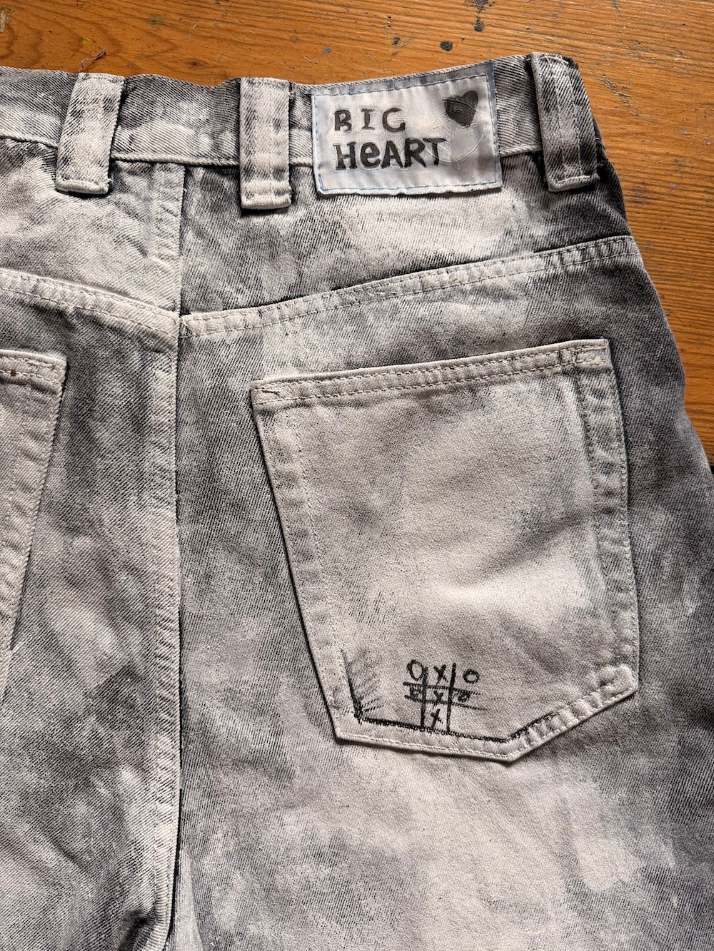 Jeans (hand-painted)