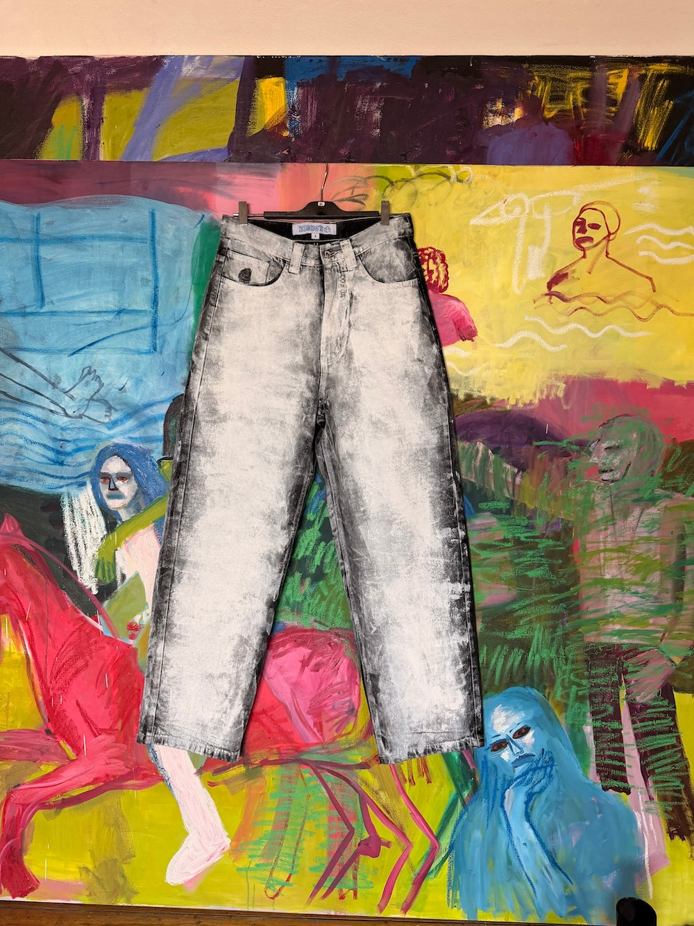 Jeans (hand-painted)