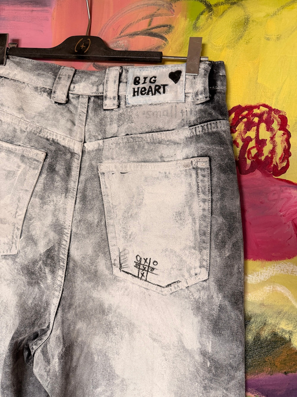 Jeans (hand-painted)
