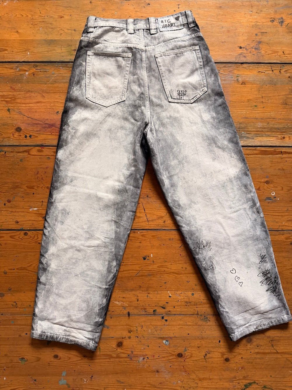 Jeans (hand-painted)