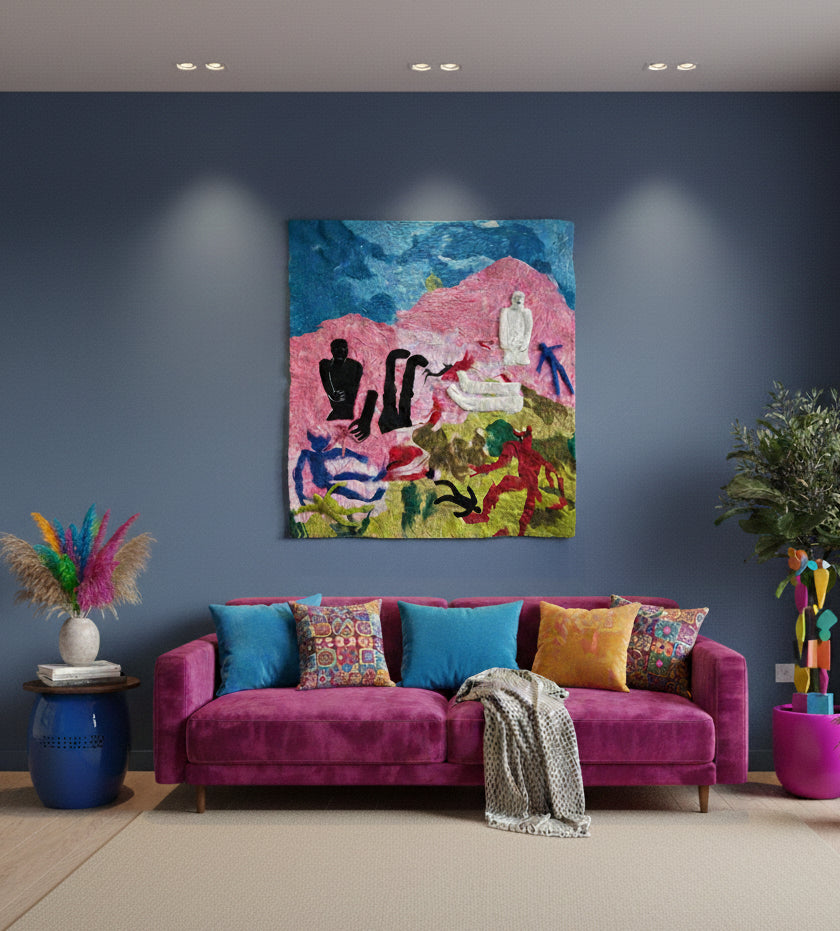 Moai Makomonai and Noboribetsu Mountain