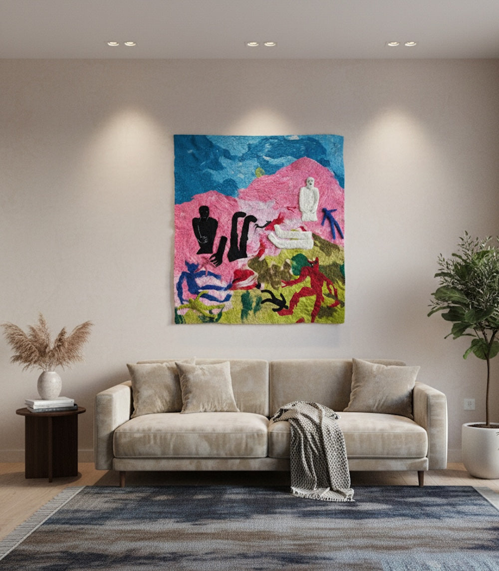 Moai Makomonai and Noboribetsu Mountain