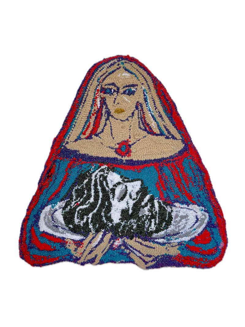 The Dinner, handmade tapestry by Studio Juuls